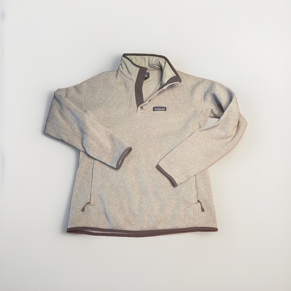 Patagonia Women's Better Sweater Snap-T Pullover - Grey - Size Small